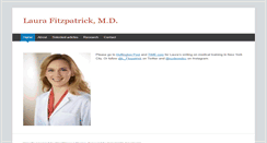 Desktop Screenshot of laura-fitzpatrick.com